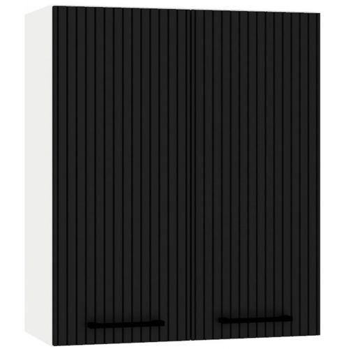 Skrinka do kuchyne Kate w60 čierna puntík