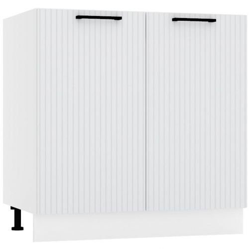 Skrinka do kuchyne  Kate d80zl svetlo šedá mat