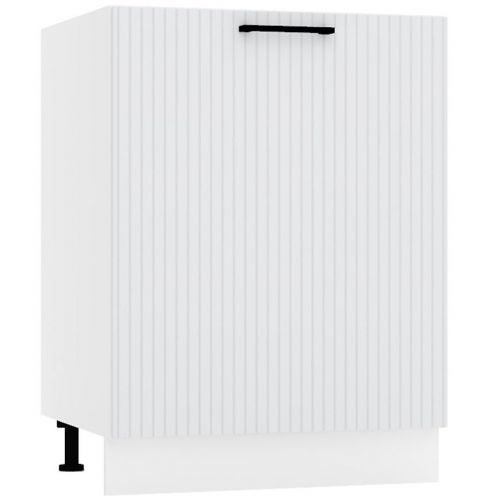 Skrinka do kuchyne  Kate d60zl s/1 svetlo šedá mat