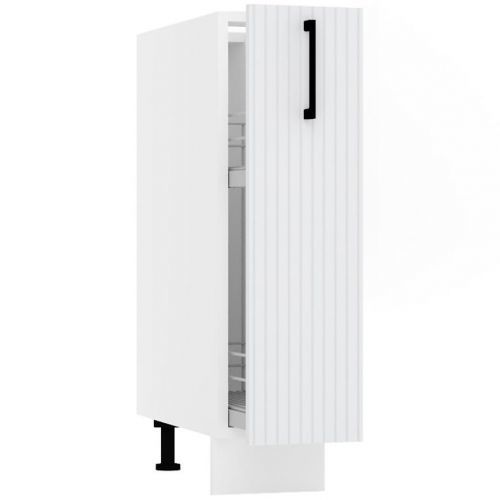 Skrinka do kuchyne  Kate d20 cargo + kos svetlo šedá mat