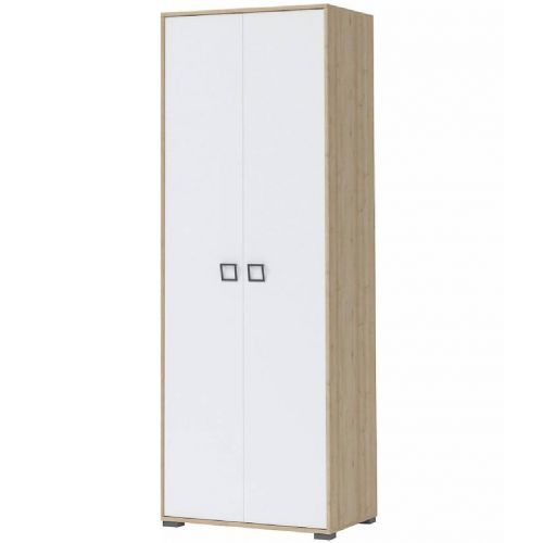Skriňa 2D Kiki G2P-BK/KI-15 beech/white