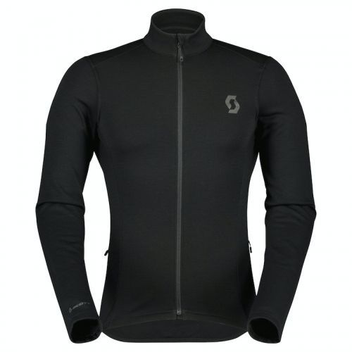 Pánske cyklistické tričko Scott Shirt Gravel Warm Merino LS