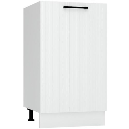 Skrinka do kuchyne  Kate d45 pl biela puntík