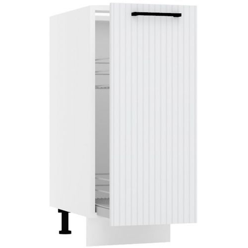 Skrinka do kuchyne  Kate d30 cargo + kos svetlo šedá mat