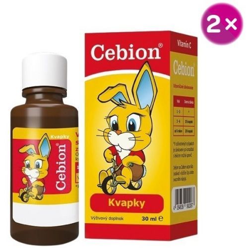 Cebion kvapky 2 x 30 ml