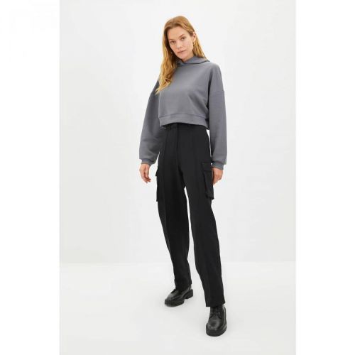 Trendyol Black Double Pocket Trousers