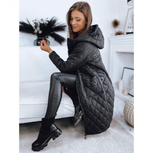 Women's coat MADELYN black Dstreet TY3207