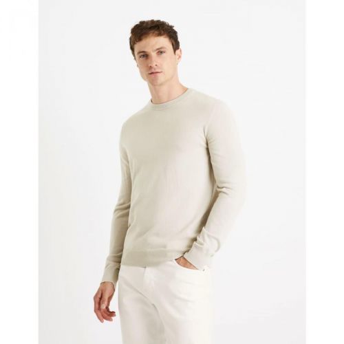 Celio Wool sweater Semerirond merino - Men