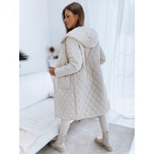 Ladies' coat MADELYN beige Dstreet TY3208