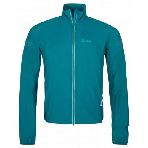Kilpi TIRANO-M TURQUISE men's running jacket