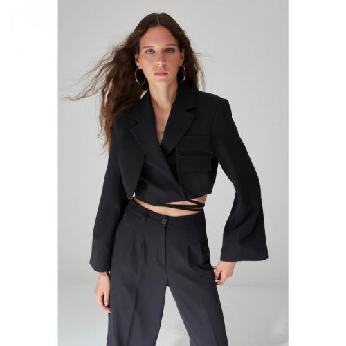 Trendyol Limited Edition Black Blazer Jacket