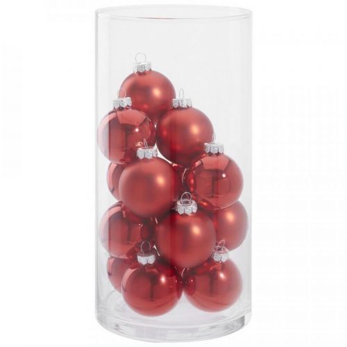 Vianočné Gule Noel, Ø: 6cm, 15 Ks/bal.