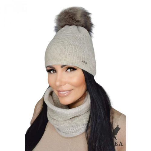 Kamea Woman's Set Hat&Chimney K.22.208.03