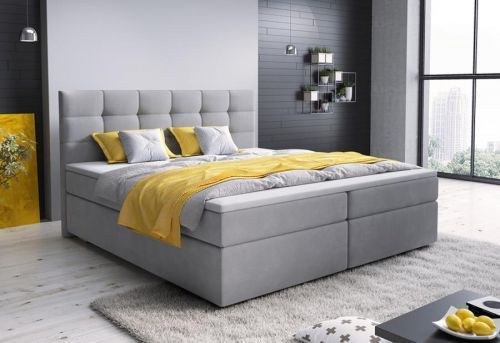 Expedo Čalúnená posteľ boxspring GLOSE, 140x200, cosmic 160