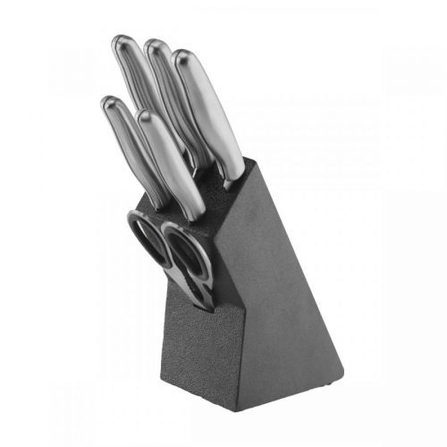 Sada nožov v stojane (7 ks) Wilson - nerezová / čierna