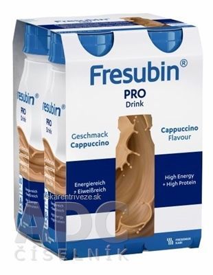 Fresubin PRO Drink príchuť kapučíno, sol 24x200 ml