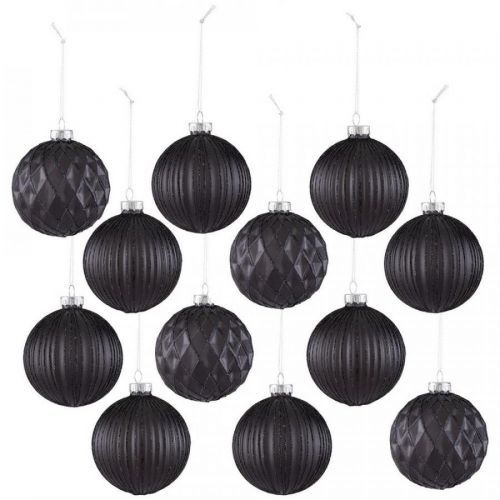 Sada Vianočných Gulí Miracle, 12ks/bal.