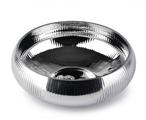 Dekorativní mísa SERENITE SILVER 29 cm stříbrná