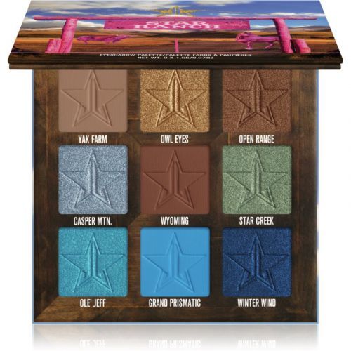 Jeffree Star Cosmetics Star Ranch Mini paletka očných tieňov 10x2,52 g
