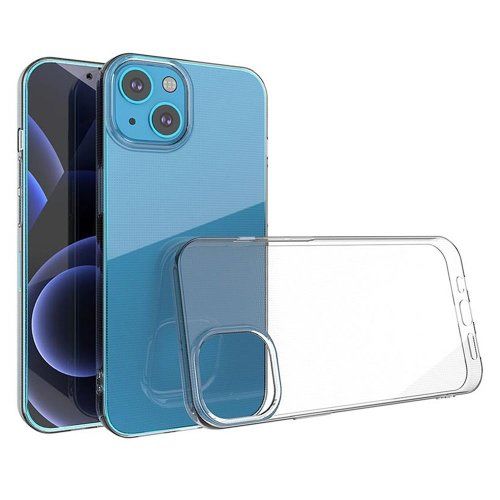 Puzdro NoName Ultratenké 0,3mm iPhone 13 - transparentné