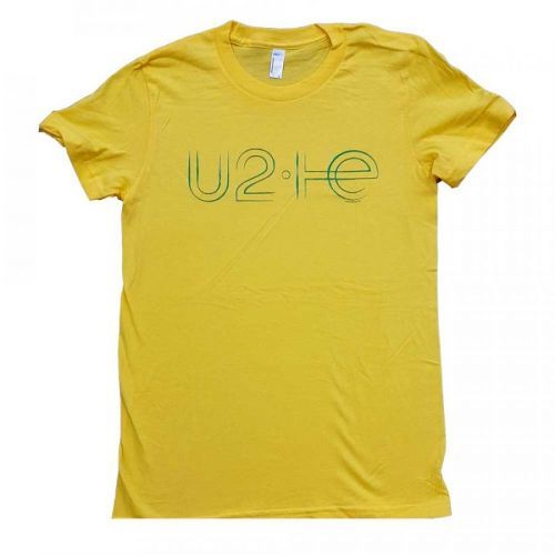 U2 tričko I+E Logo 2015 Žltá M