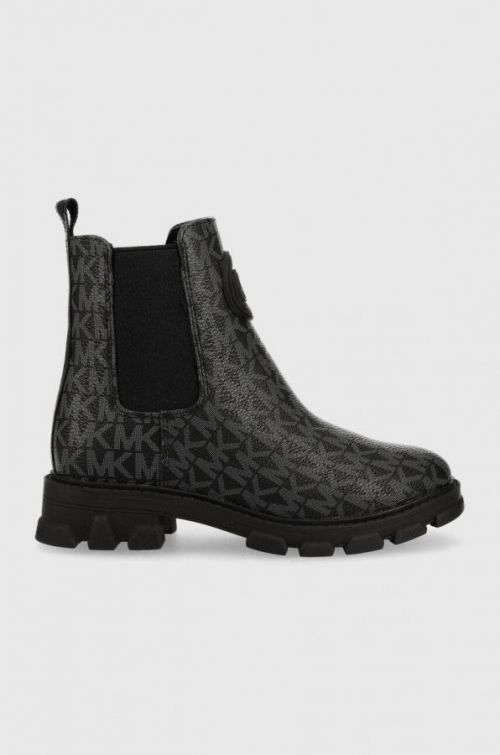 Členkové topánky Michael Kors čierna farba,
