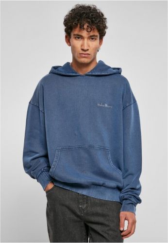 Urban Classics Small Embroidery Hoody spaceblue - S