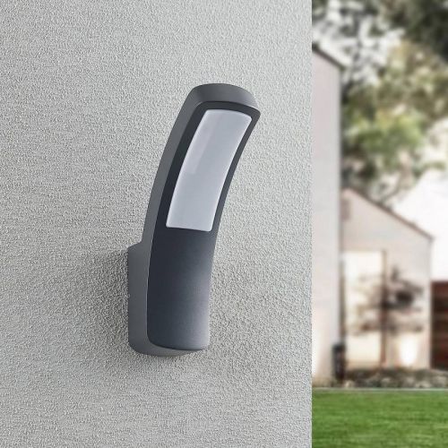 Lindby Moshe vonkajšie nástenné LED svietidlo