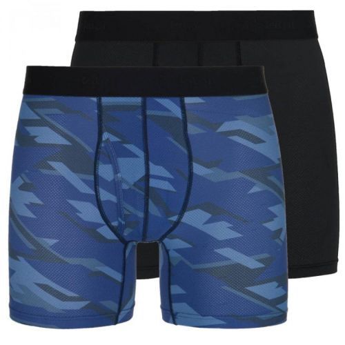 Men's technical boxers 2 pack Kilpi NETT-M DARK BLUE - BLACK