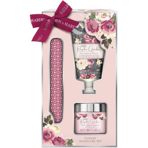 Baylis & Harding Royale Garden Rose, Poppy & Vanilla darčeková sada (na ruky a nechty)