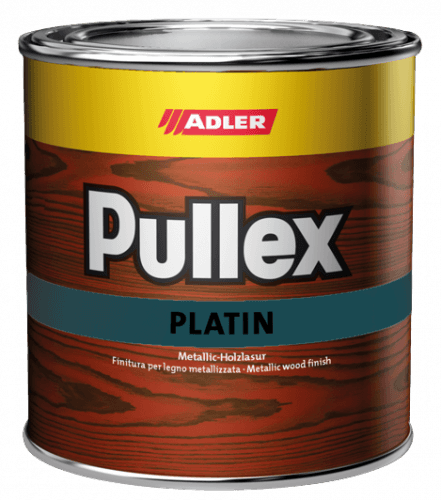 PULLEX PLATIN - Tenkovrstvá metalická lazúra na drevo rubinrot 0,75 L