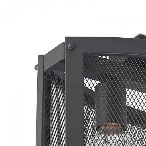 Lindby Mizgin stropné svietidlo s mriežkou 3-pl.