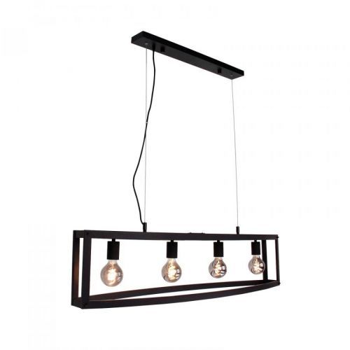 Lindby Mizgin závesná lampa bez mriežky 4-pl.