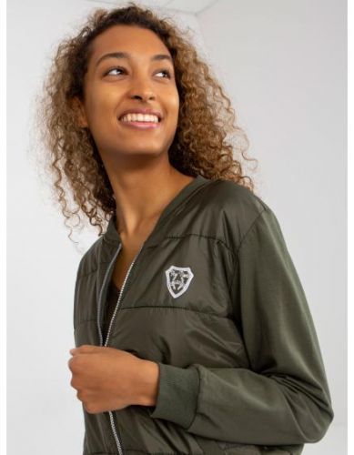 Dámska bunda prešívaná RUE PARIS khaki