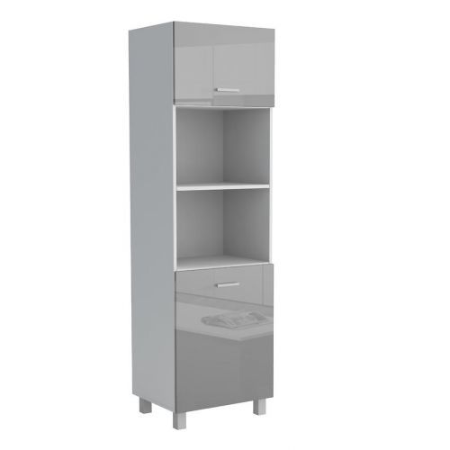 Kuchynská skrinka Lucjan 60KPM 2F 2100 LUX šedá