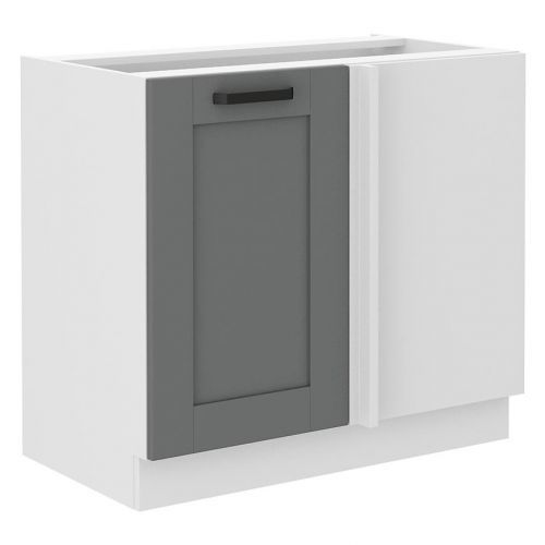 Kuchynská skrinka Luna dustgrey/biela 105 ND 1F BB