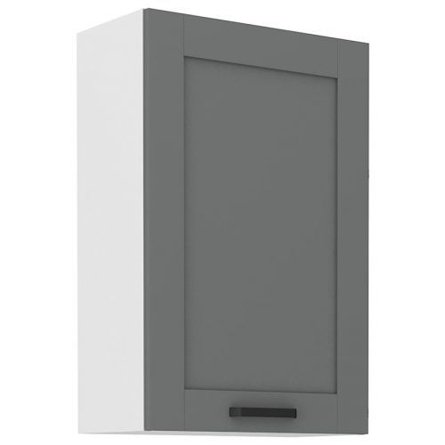 Kuchynská skrinka Luna dustgrey/biela 60G-90 1F