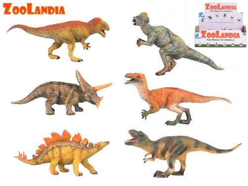 Zoolandia Dinosaurus 20-25cm/6 druhov