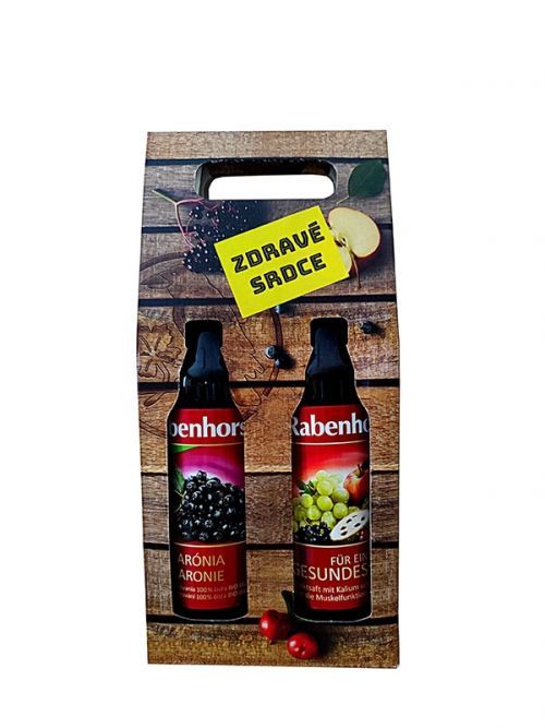 Darčekové balenie - zdravé srdce RABENHORST 2x750 ml
