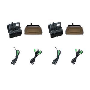 Držiak na inštaláciu do sedadiel vozidla Mercedes Benz - pre monitor ds-x116MC v hnedej farbe