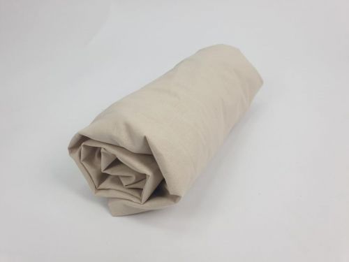 Bavlnené prestieradlo - béžové Beige 160x80 cm
