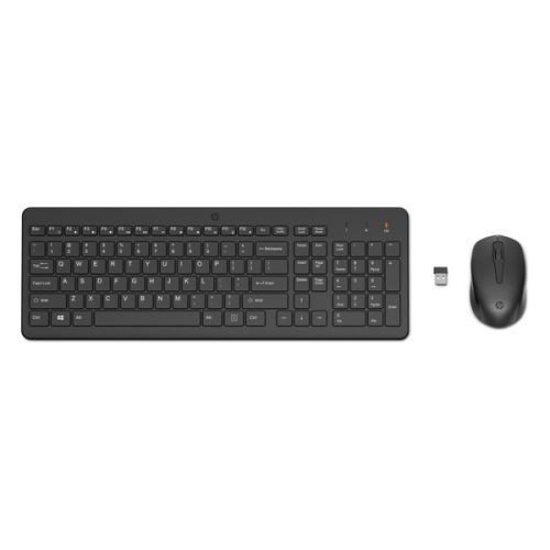 HP HP 330, Sada klávesnica s bezdrôtovou optickou myšou, AA, SK, ergonomická, bezdrôtový prijímač USB typ 2.4 [GHz], bezdrôtová, č