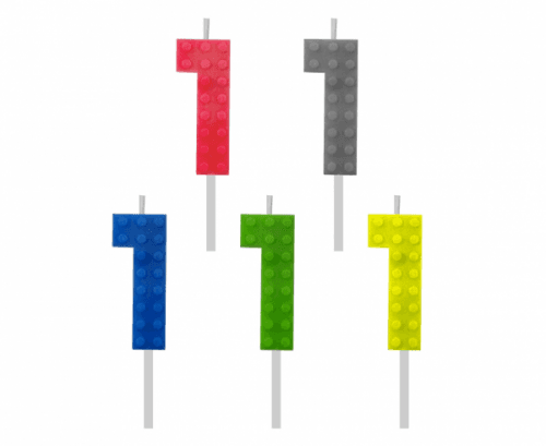 Godan Narodeninová sviečka Lego - 1