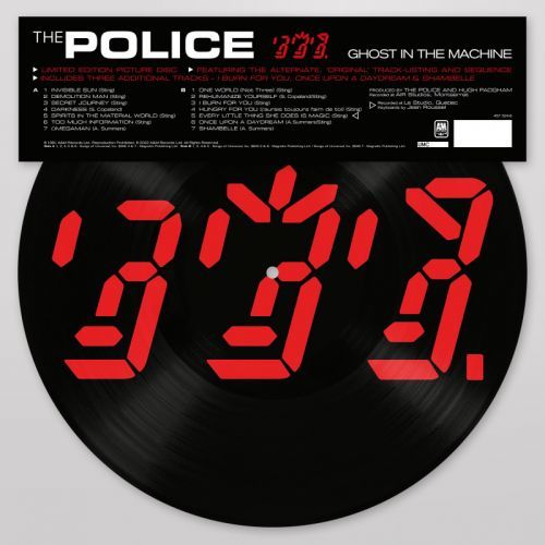 The Police, Ghost In The Machine (Picture Vinyl), Vinyl