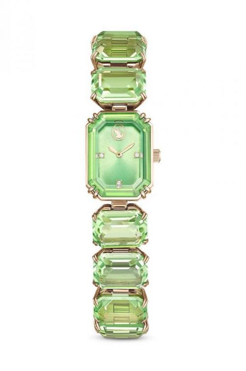 Hodinky Swarovski 5630834 Millenia dámsky, zelená farba