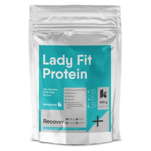 KOMPAVA LadyFit protein čokoláda-višňa 500 g 16,5 dávok