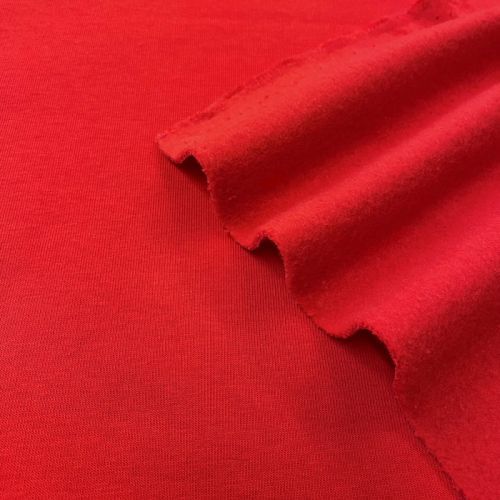 Teplákovina počesaná JOGGING red