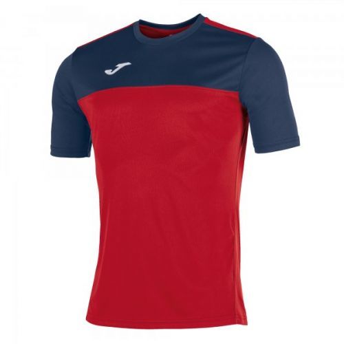 S/S T-SHIRT WINNER RED-NAVY BLUE L