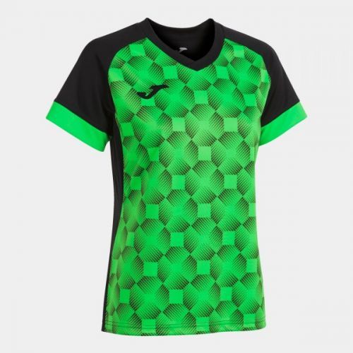 SUPERNOVA III SHORT SLEEVE T-SHIRT BLACK FLUOR GREEN 2XS