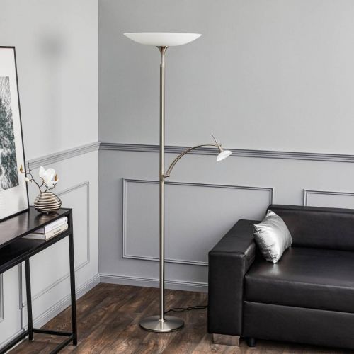 Rothfels Trinessa LED stojacia lampa čítanie nikel